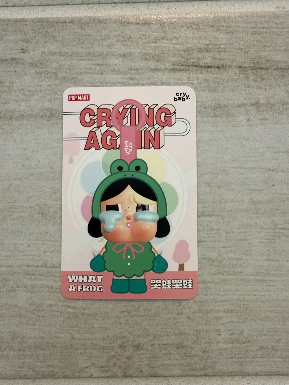 CRYBABY Crying Again Series - Vinyl Face Plush Blind Box - Confirmed
